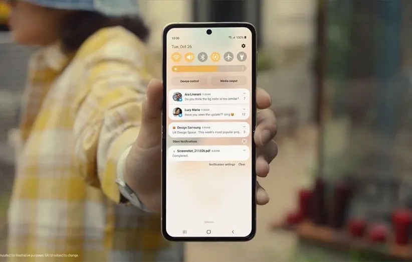 به‌روزرسانی One UI 4