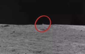 مکعب عجیب دیده شده روی ماه توسط کاوشگر یوتو-2 چین