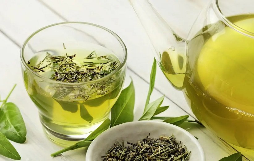 چای سبز برای درمان نفخ