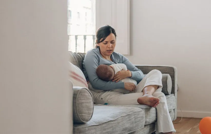 درد در هنگام شیر دادن به کودک