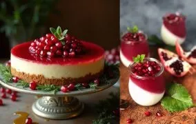 انواع ژله‌ی انار برای شب یلدا