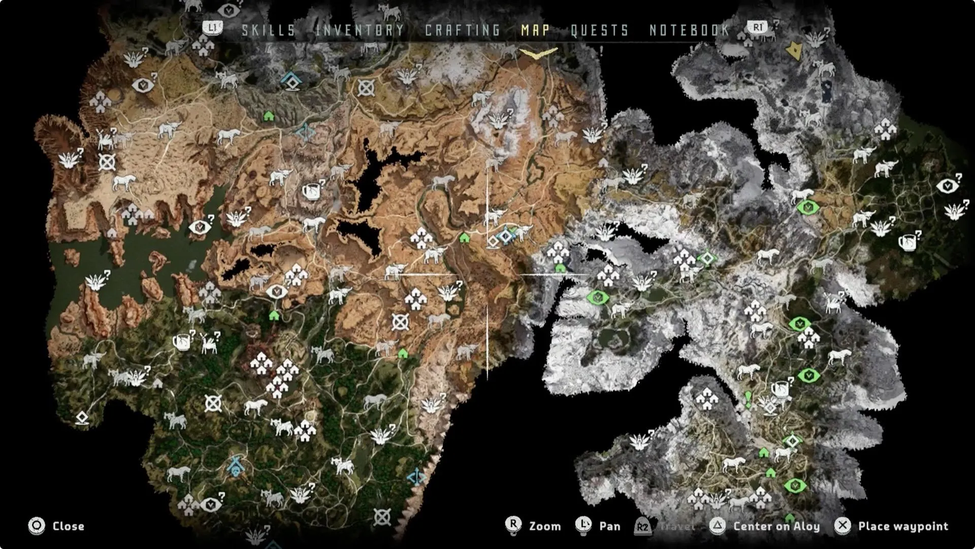 Horizon zero dawn где. Horizon zero dawn 2 карта. Horizon zero dawn морозные земли карта. Horizon zero dawn меридиан на карте. топливные элементы horizon zero dawn на карте.