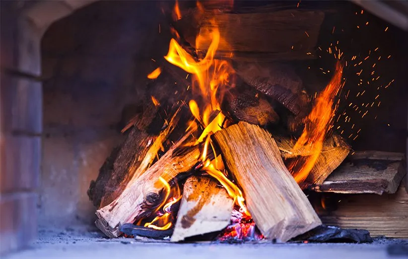 شومینه هیزمی