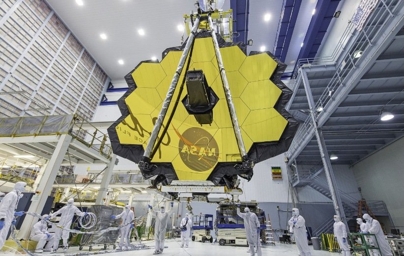 تلسکوپ فضایی جیمز وب در مراحل آماده‌سازی روی زمین
