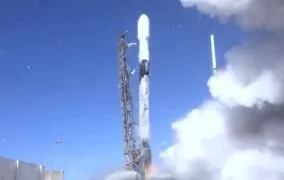 پرتاب موشک فالکون 9 اسپیس‌ایکس در مأموریت ترنسپورتر 3