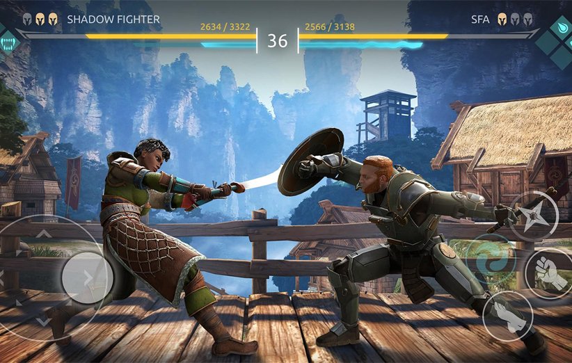 Shadow Fight Arena - بازی های مبارزه ای iOS و اندروید