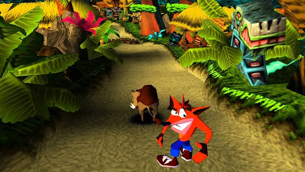 بازی crash bandicoot
