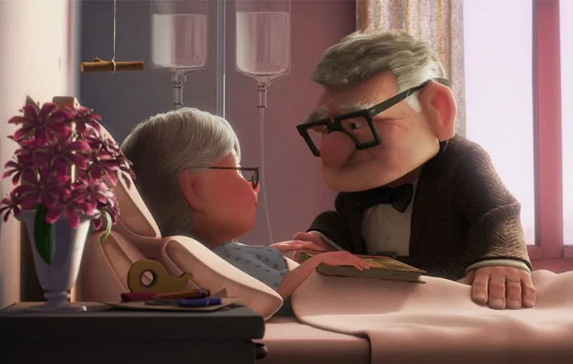 انیمیشن بالا