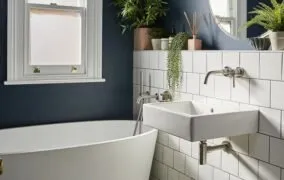 4 نکته برای طراحی و دیزاین حمام و سرویس بهداشتی کوچک