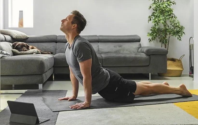 انجام ورزش یوگا در خانه