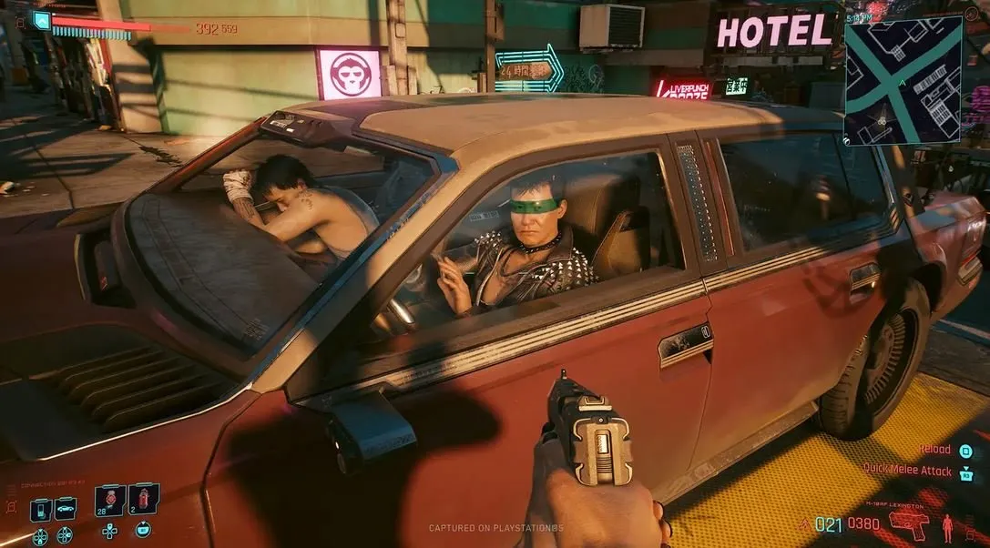 تصویری از سایبرپانک 2077