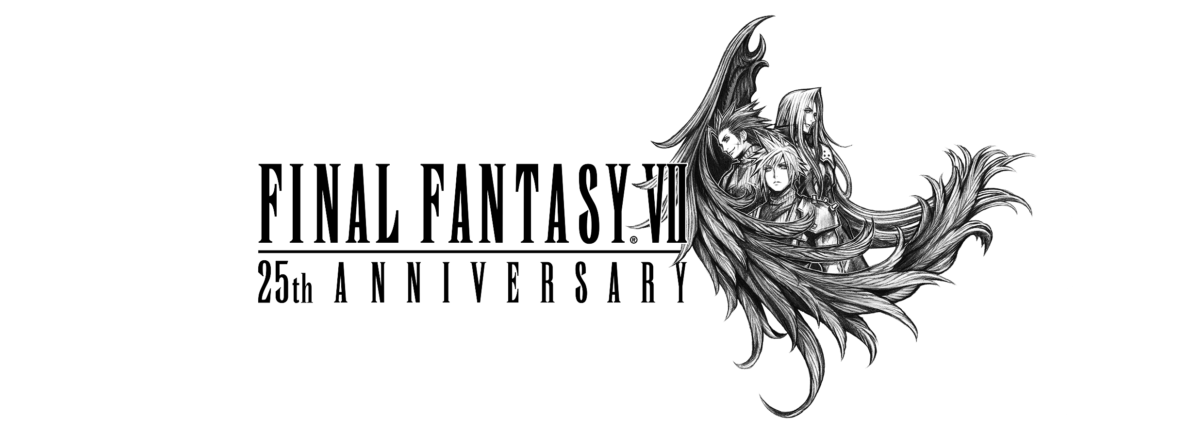 final fantasy 7 25th anniversary logo