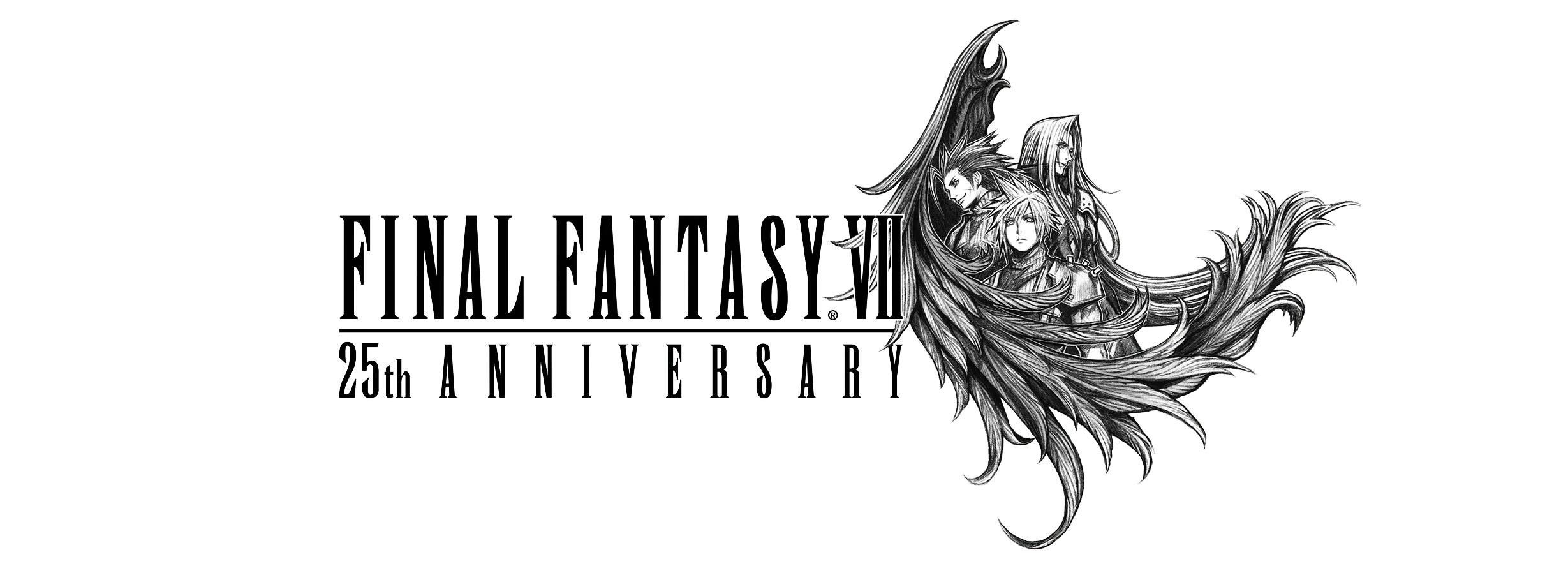 final fantasy 7 25th anniversary logo