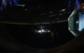 ایستگاه فضایی بین‌المللی در مدار زمین