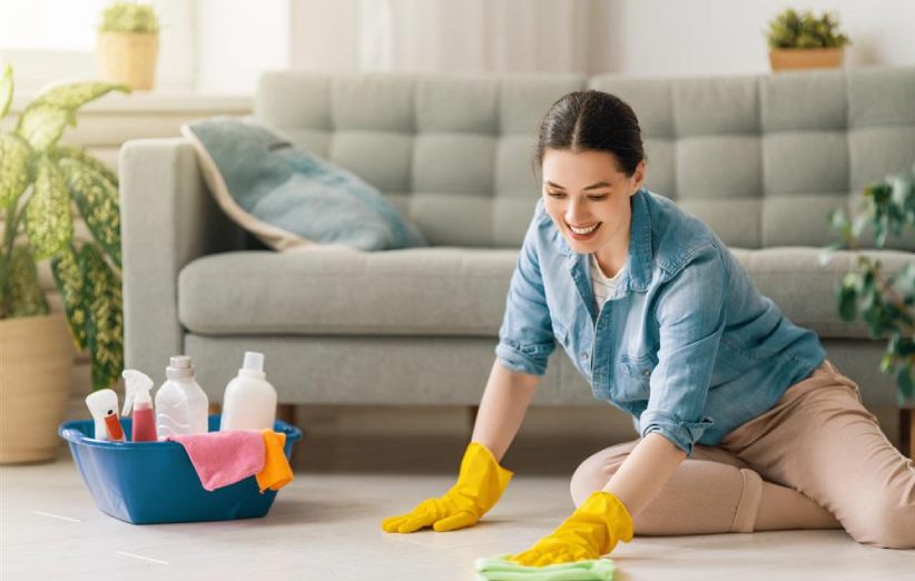 در نظر گرفتن بازه زمانی برای نظافت منزل