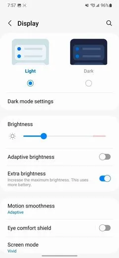 رابط کاربری سامسونگ