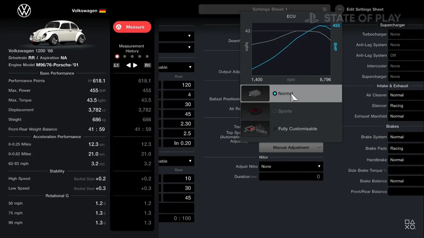 شخصی‌سازی ماشین در گرن توریسمو 7