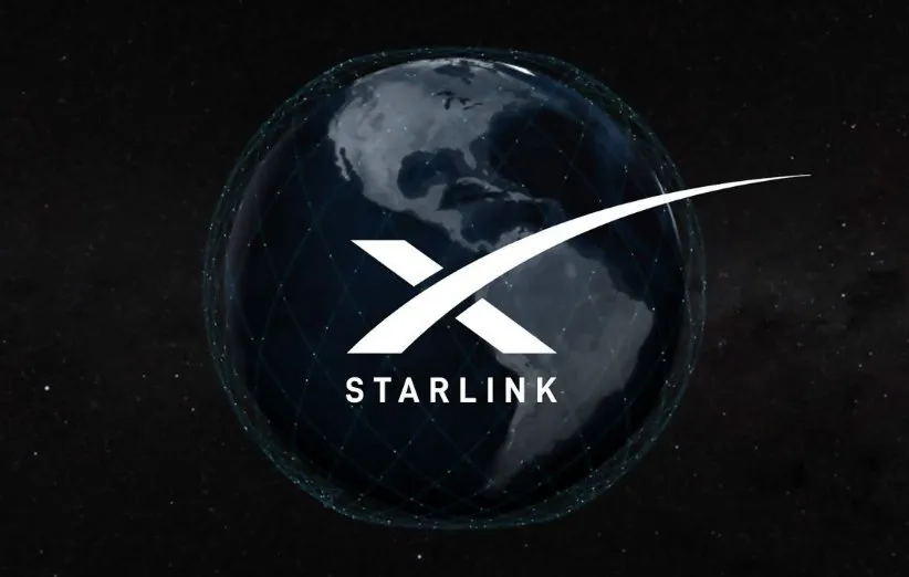 لوگوی اینترنت استارلینک