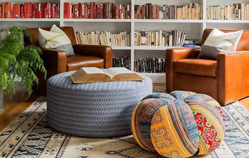 قرار دادن پتو در پاف