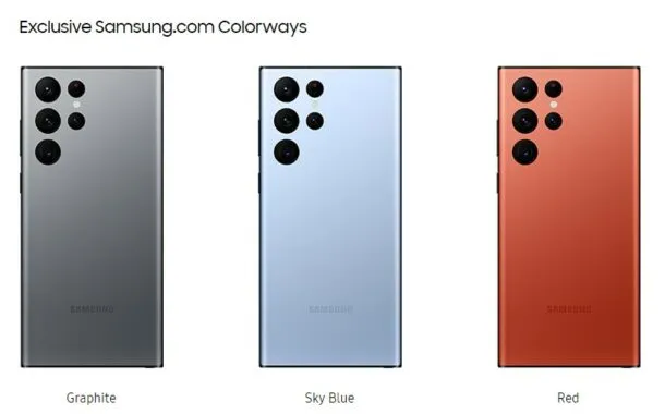 قیمت گلکسی S22 گلکسی تب S8