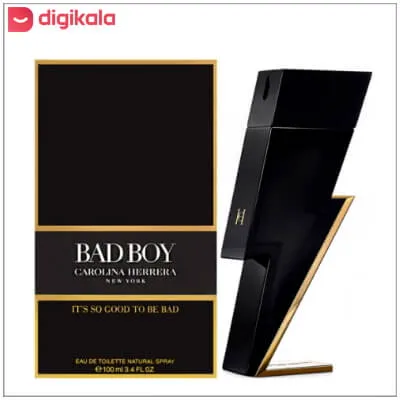 ادو تویلت مردانه پرنسس مدل BAD BOY حجم 100 میلی‌لیتر