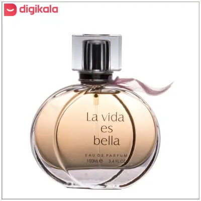 ادو پرفیوم زنانه فراگرنس ورد مدل La Vida Es Bella حجم 100 میلی‌لیتر