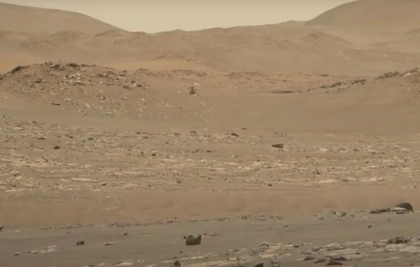 بیست‌ویکمین پرواز بالگرد نبوغ ناسا در مریخ