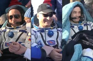 فضانوردان بازگشت سایوز ام اس 19