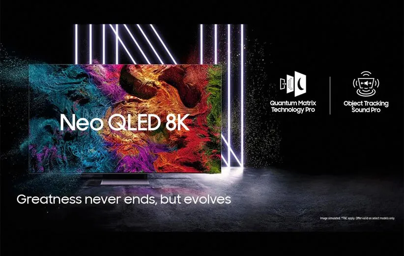 سامسونگ تلویزیون‌های 8K نئو QLED