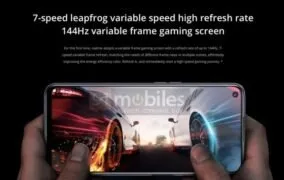 ریلمی 9 5G نمایشگر 144 هرتزی