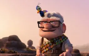 کارل در فیلم بالا