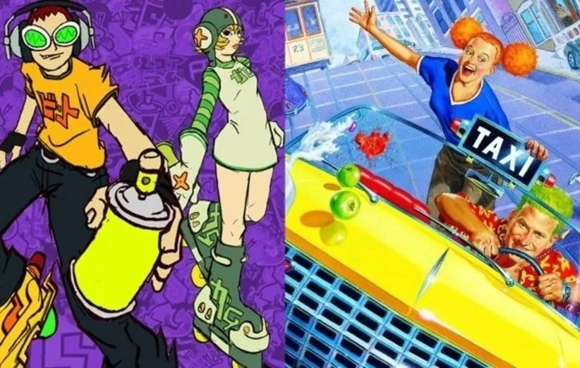 Crazy Taxi و Jet Set Radio