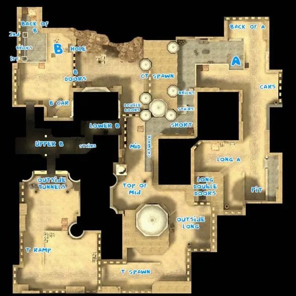 نقشه‌ی de_dust2