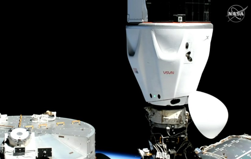 اتصال فضاپیمای کرو دراگون آزادی به ایستگاه فضایی
