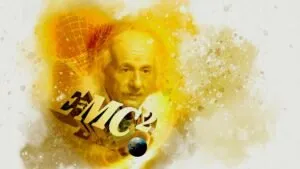 طرحی گرافیکی از معادله‌ی اینشتین