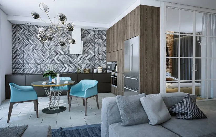 کاغذ دیواری متفاوت و برجسته