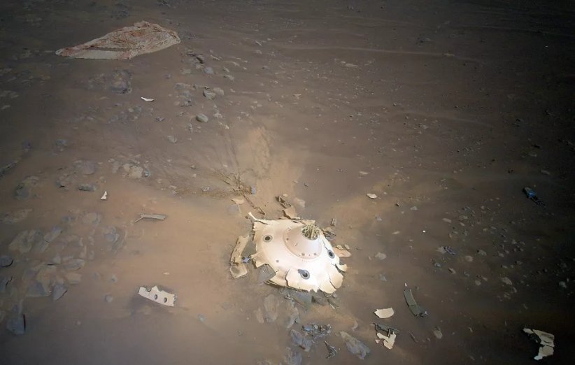نگاه نزدیک نبوغ به سپر حرارتی و چتر نجات فرود پشتکار بر مریخ