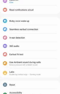 صدای 360 درجه روی گلکسی بادز 2