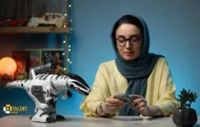 ربات کنترلی دایناسور