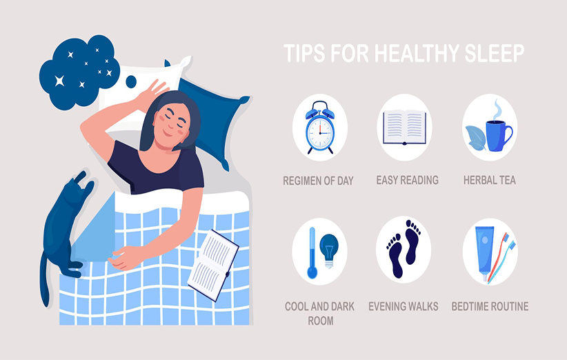 عادت‌های خوب برای خوابیدن