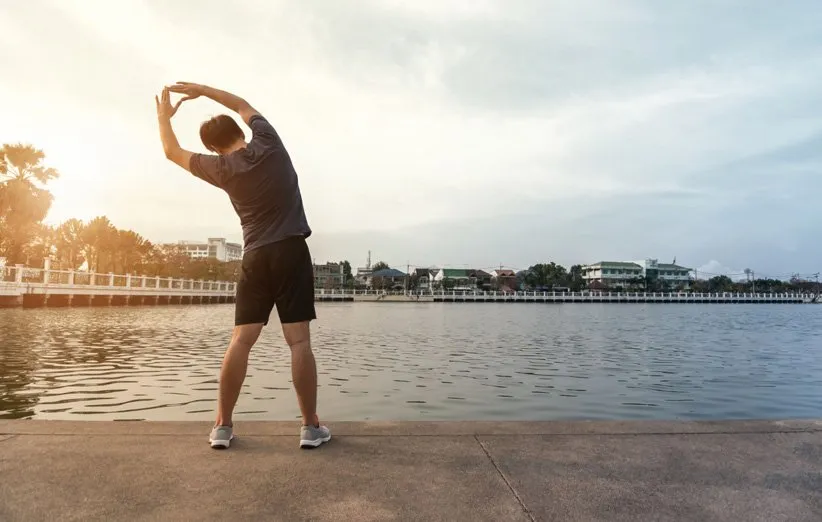 تمرینات کششی بعد از پیاده‌روی صحیح