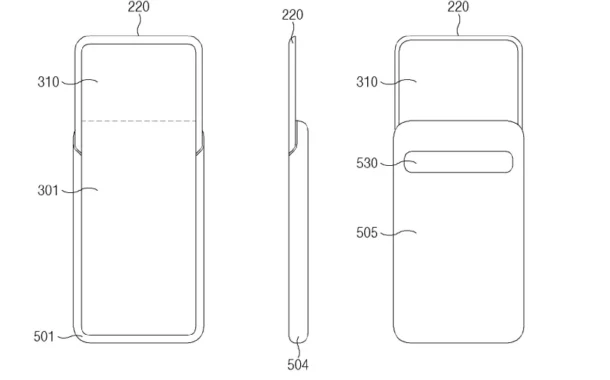 گوشی رول‌شونده‌ی سامسونگ