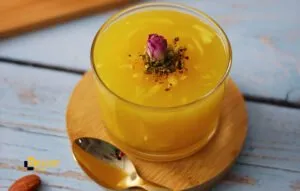طرز تهیه دسر ماقوت زعفرانی؛ دسر سنتی و لذیذ شهر مشهد