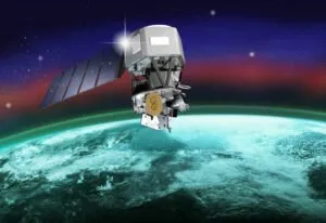 طرحی گرافیکی از ماهواره‌ی ICON