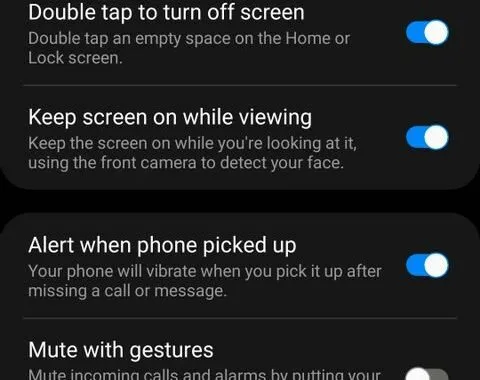 ژست‌های حرکتی