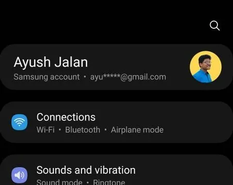 گوشی سامسونگ