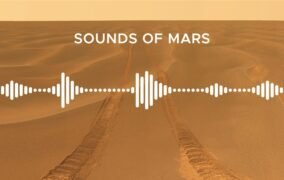 طرحی گرافیکی از صوت در مریخ