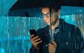 استفاده از اینترنت در آب‌وهوای بارانی