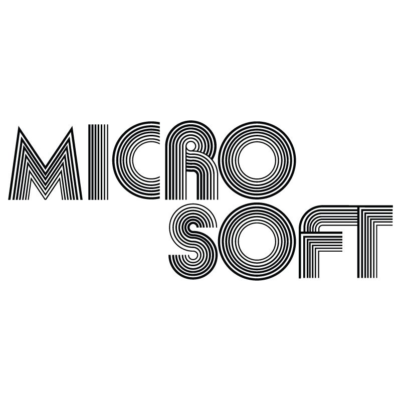 لوگوی اولیه‌ی مایکروسافت
