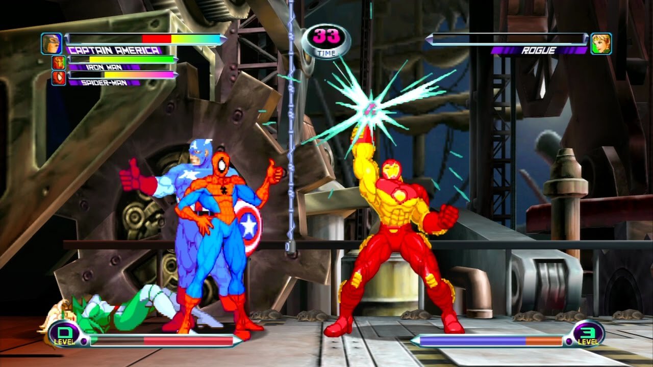 بازی marvel vs capcom 2